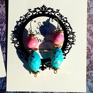 Fun Festive Drop Dangle Earrings